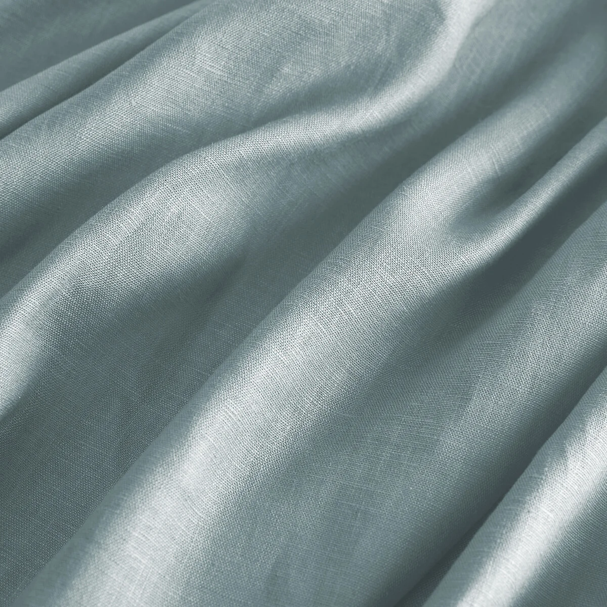 Private Curtain in Lined Washed Linen with Concealed Tabs – image 4