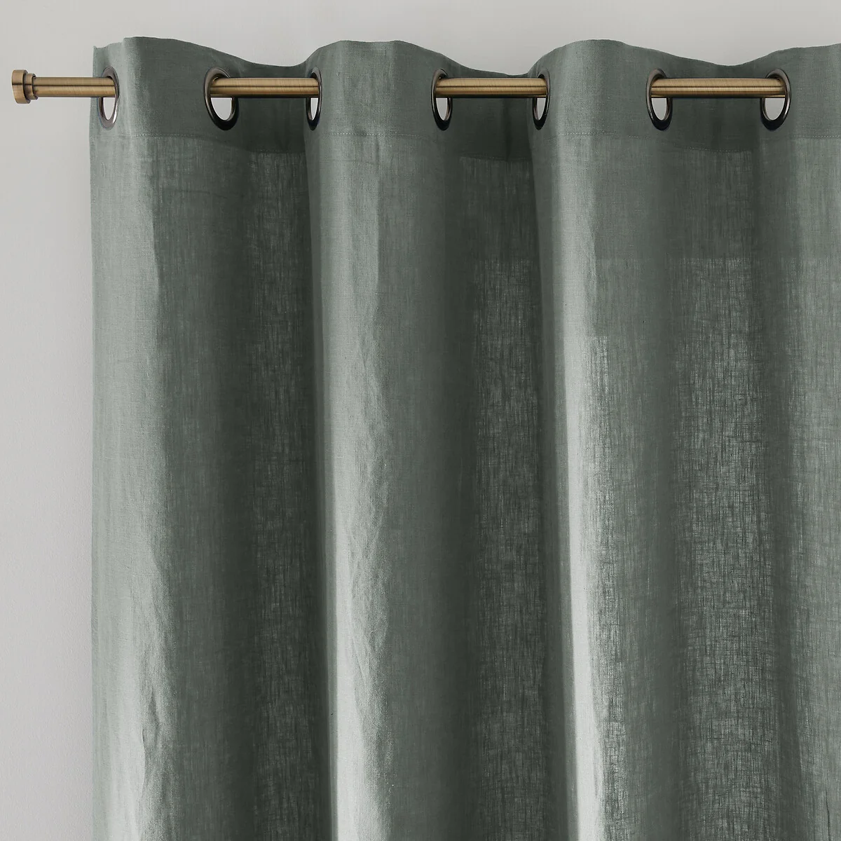 Onega 100% Washed Linen Curtain with Eyelets – image 2