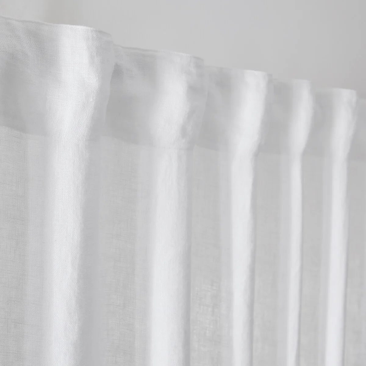 Elba Linen Curtain with Gathered Braid Finish – image 6