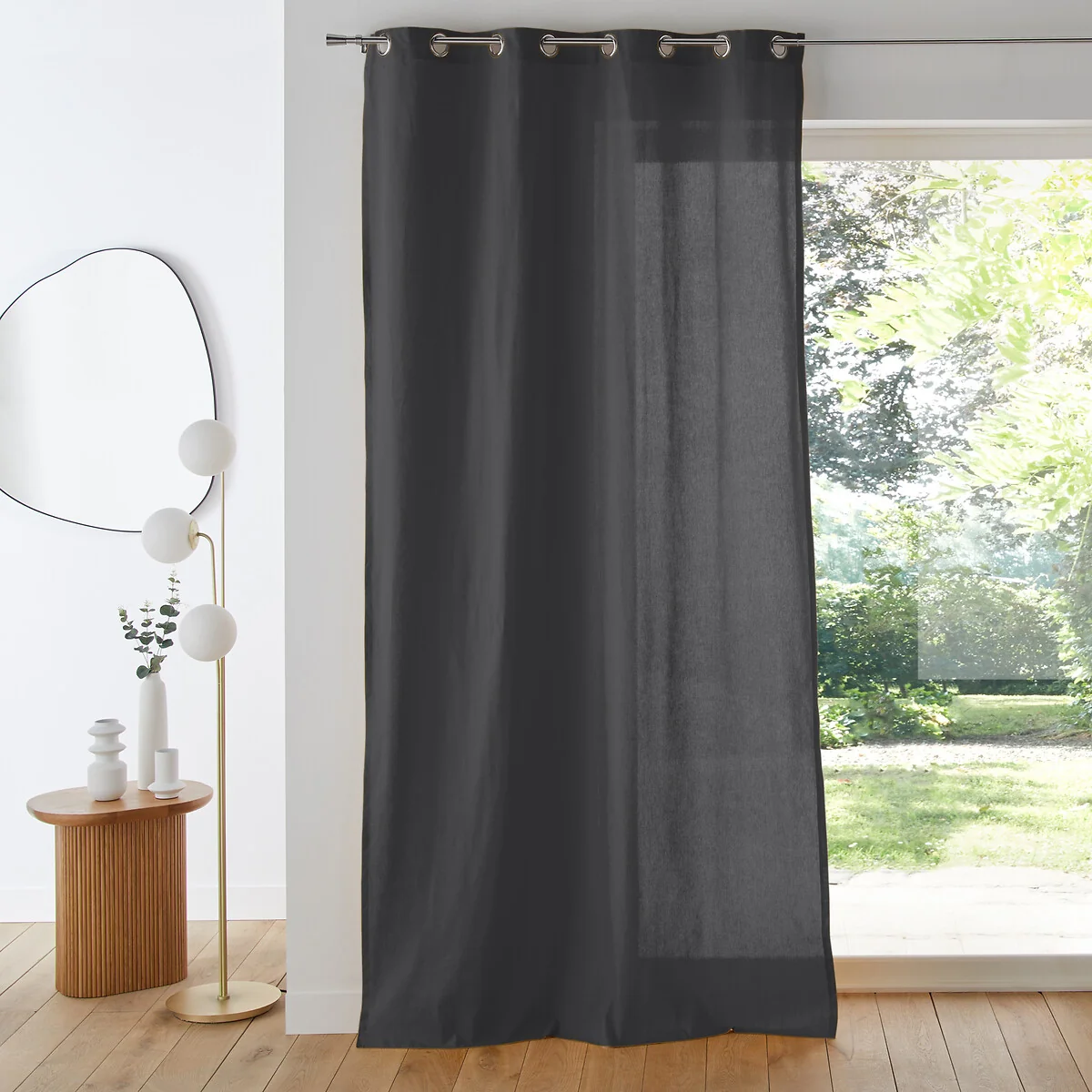Scenario Cotton Eyelet Curtain – image 1