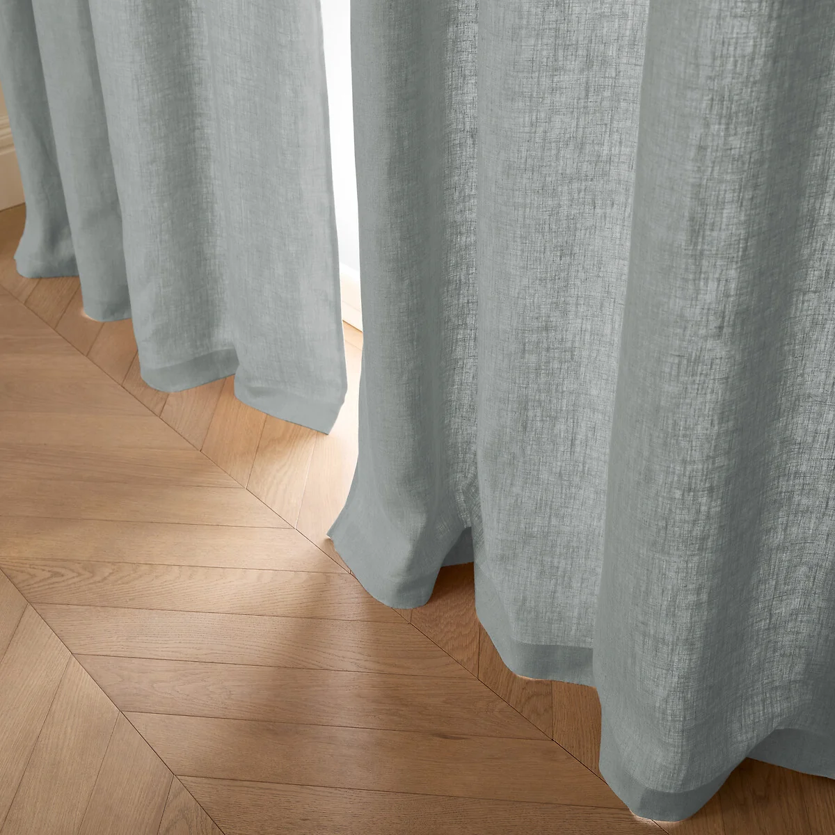 Private Lined 100% Washed Linen Curtain – image 4