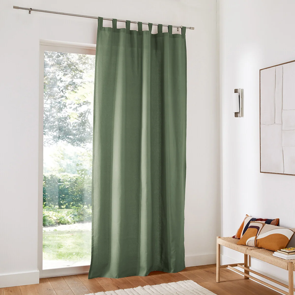 Scenario Cotton Curtain with Tab Top – image 2