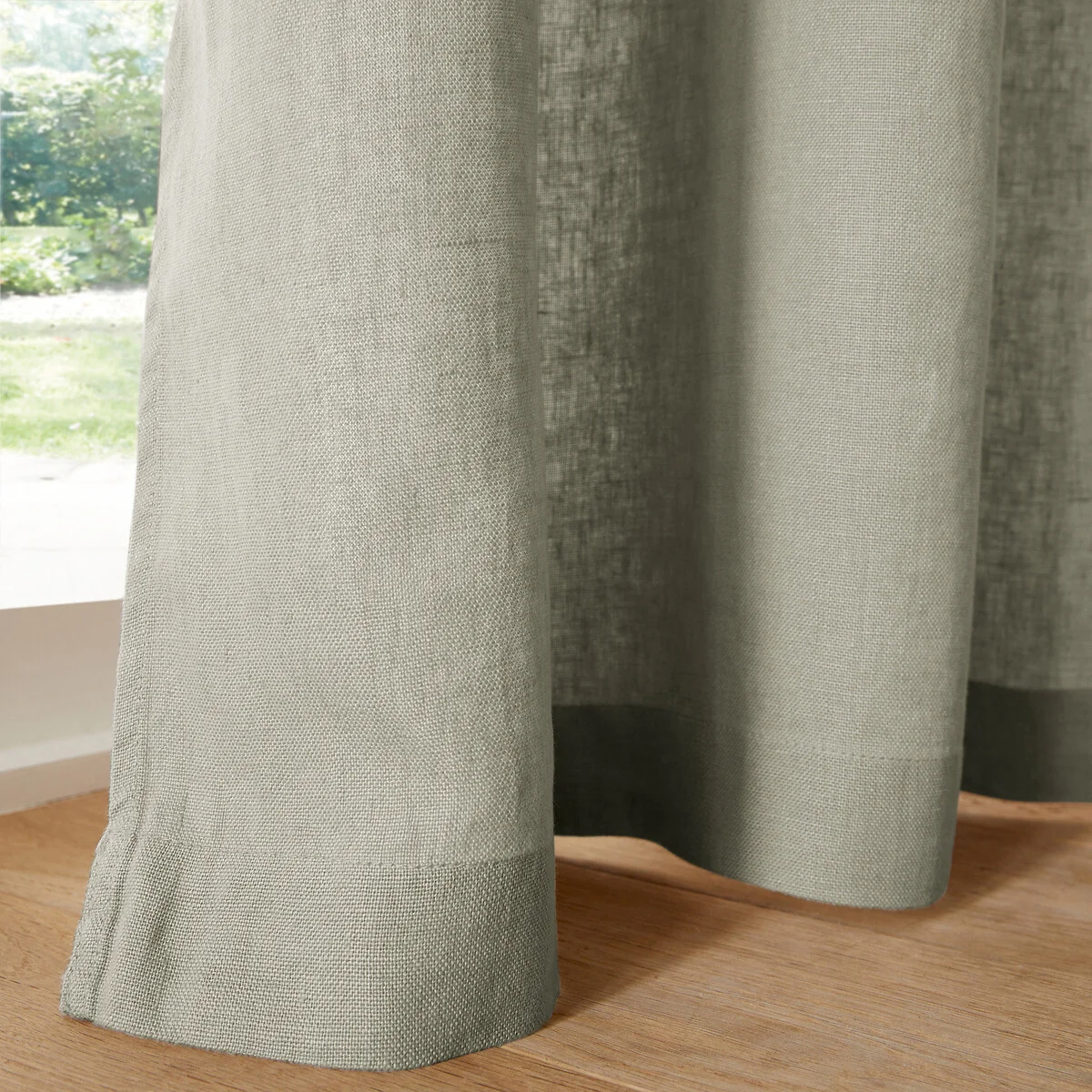 Elba Hidden Tab Linen Curtain – image 4