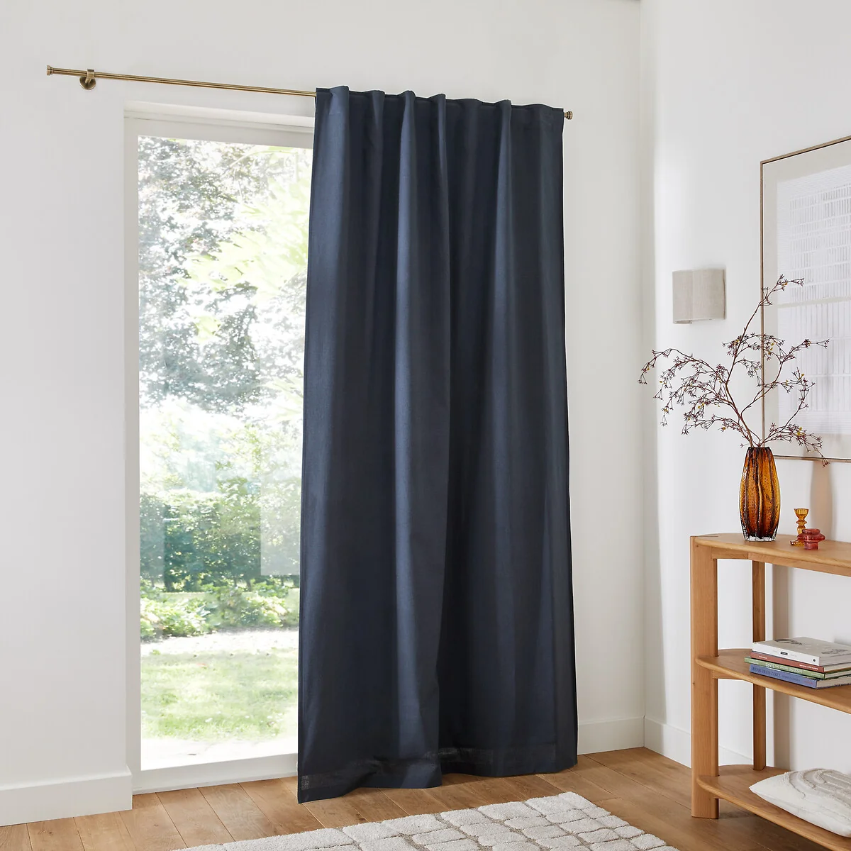 Lincot Linen & Cotton Hidden Tab Blackout Curtain – image 3