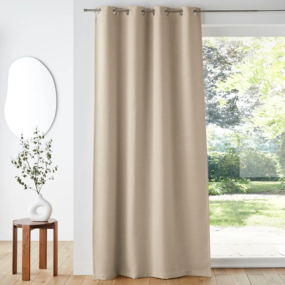 Excurie Blackout Curtain with Eyelets – image 1