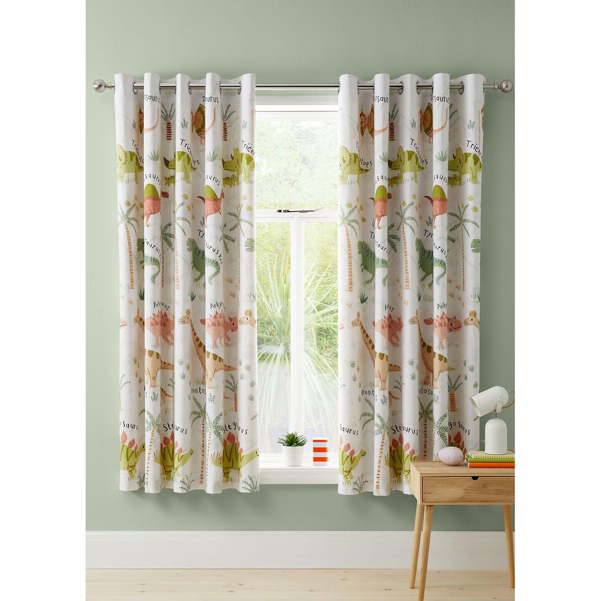 Sleepy Dino Curtain – image 2