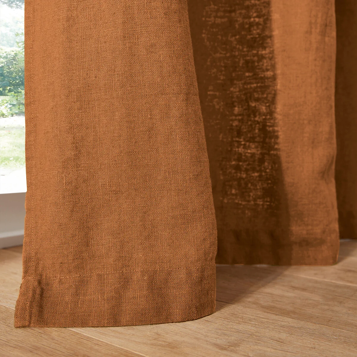Elba Hidden Tab Linen Curtain – image 3