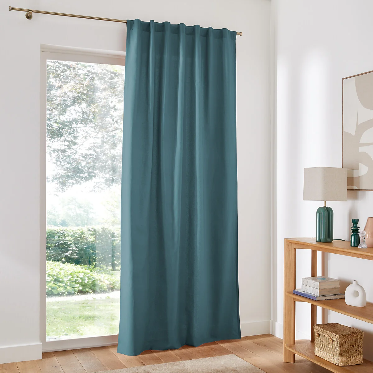 Scenario Single Cotton Curtain with Concealed Tabs – image 3