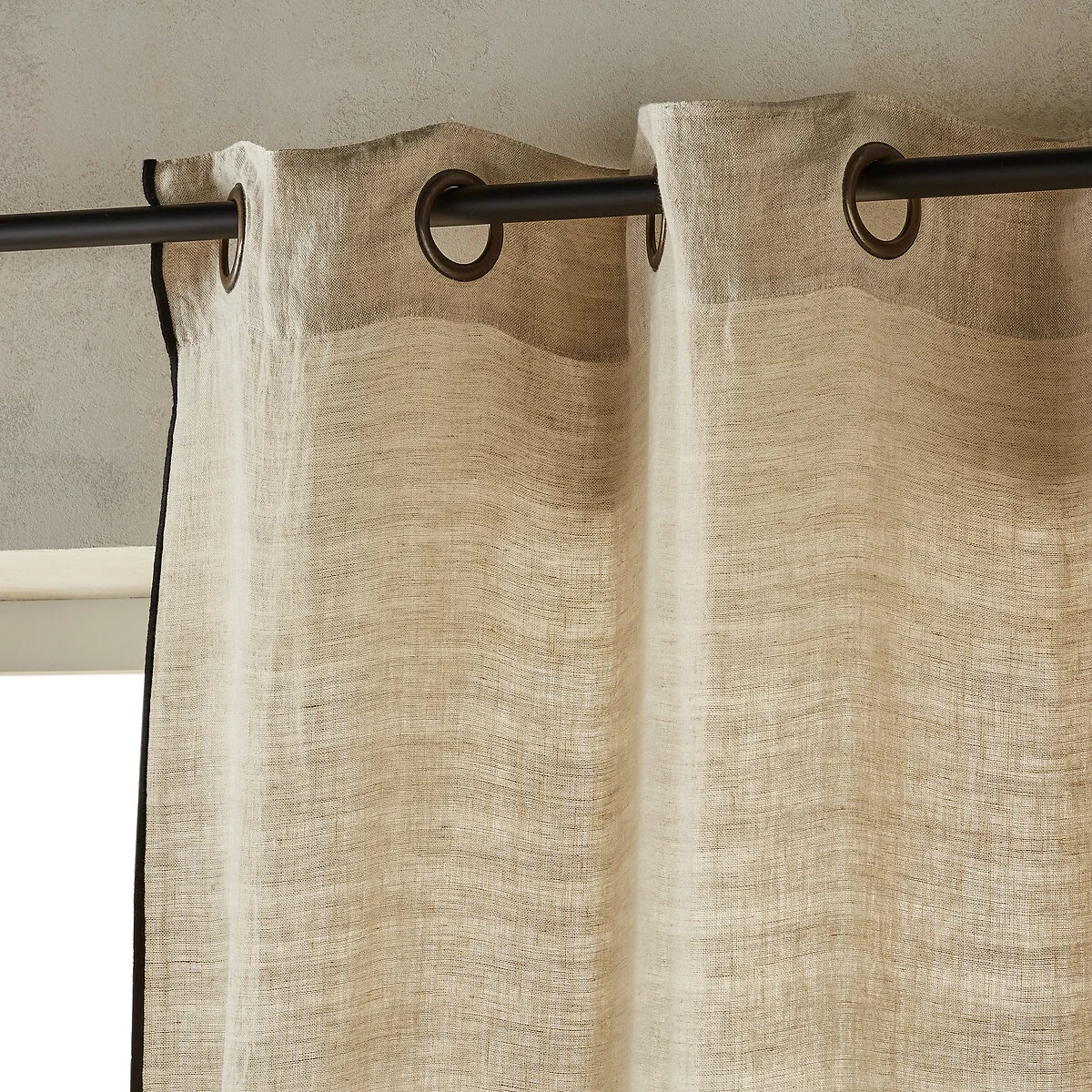 Bombaya Linen Chambray Single Curtain – image 2