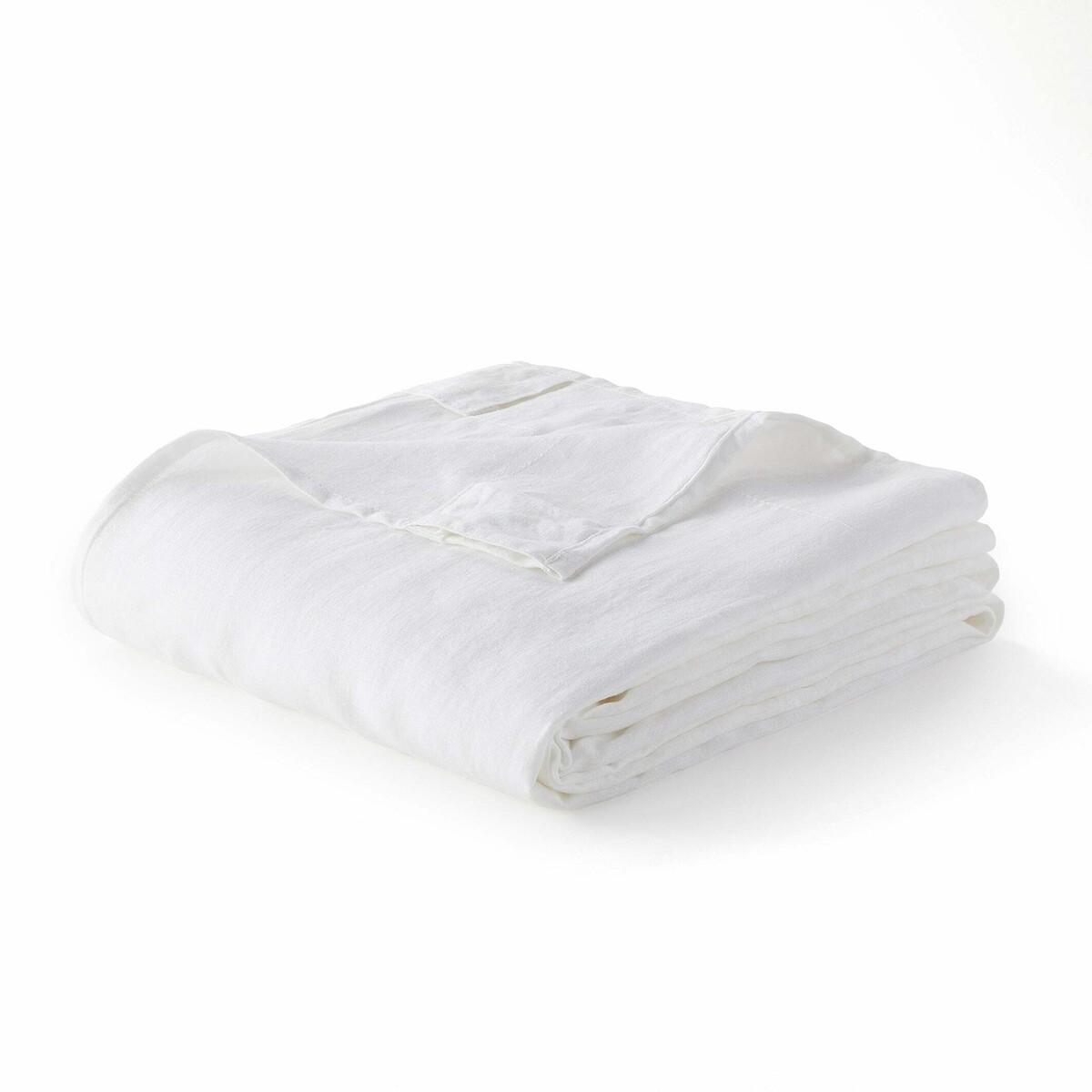 Onega 100% Washed Linen Radiator Curtain with Hidden Fixings – image 3