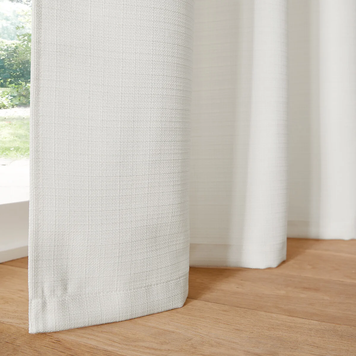 Select Recycled Polyester Gathered Braid Curtain – image 4
