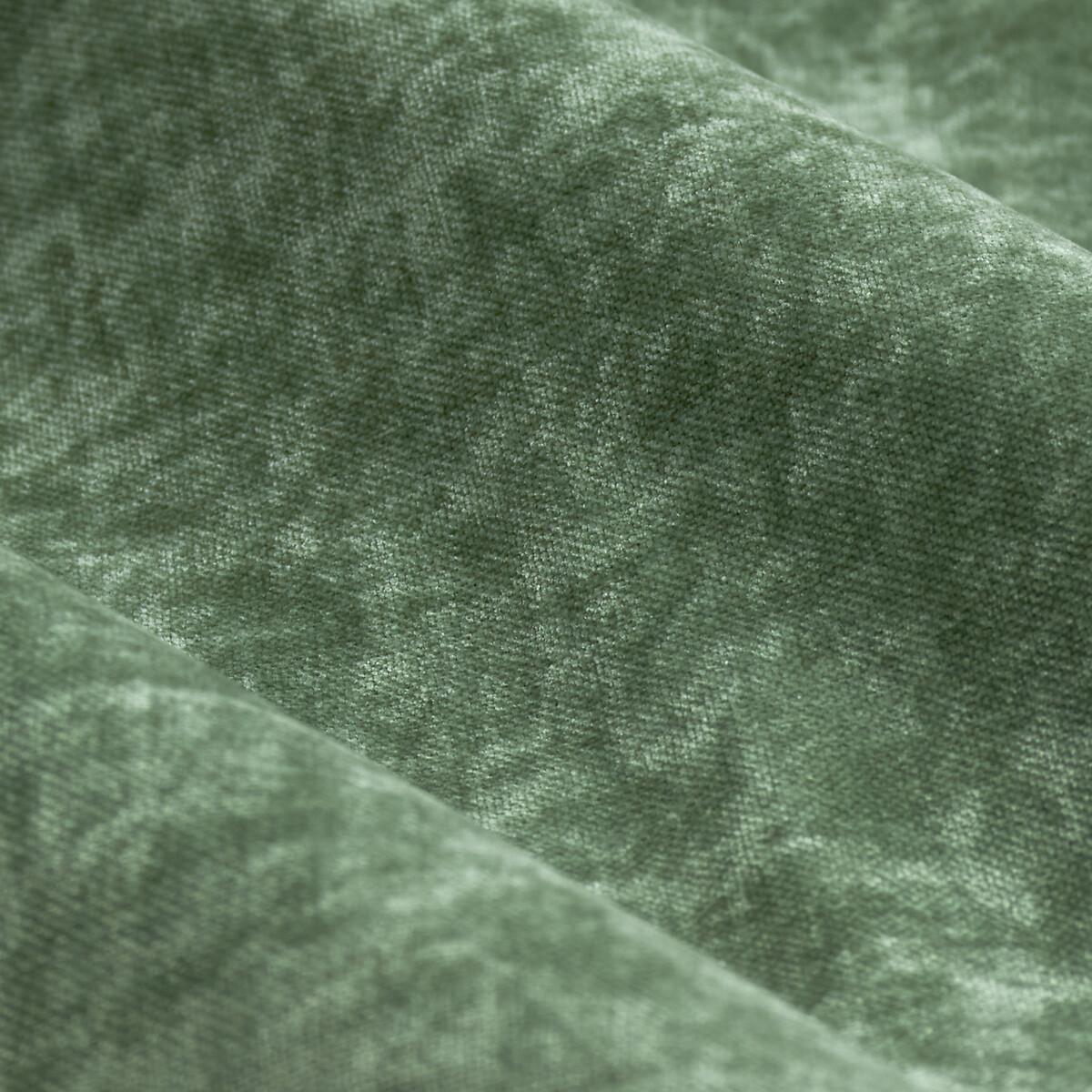 Heavy Chenille Velvet Room Darkening Eyelet Curtains – image 4