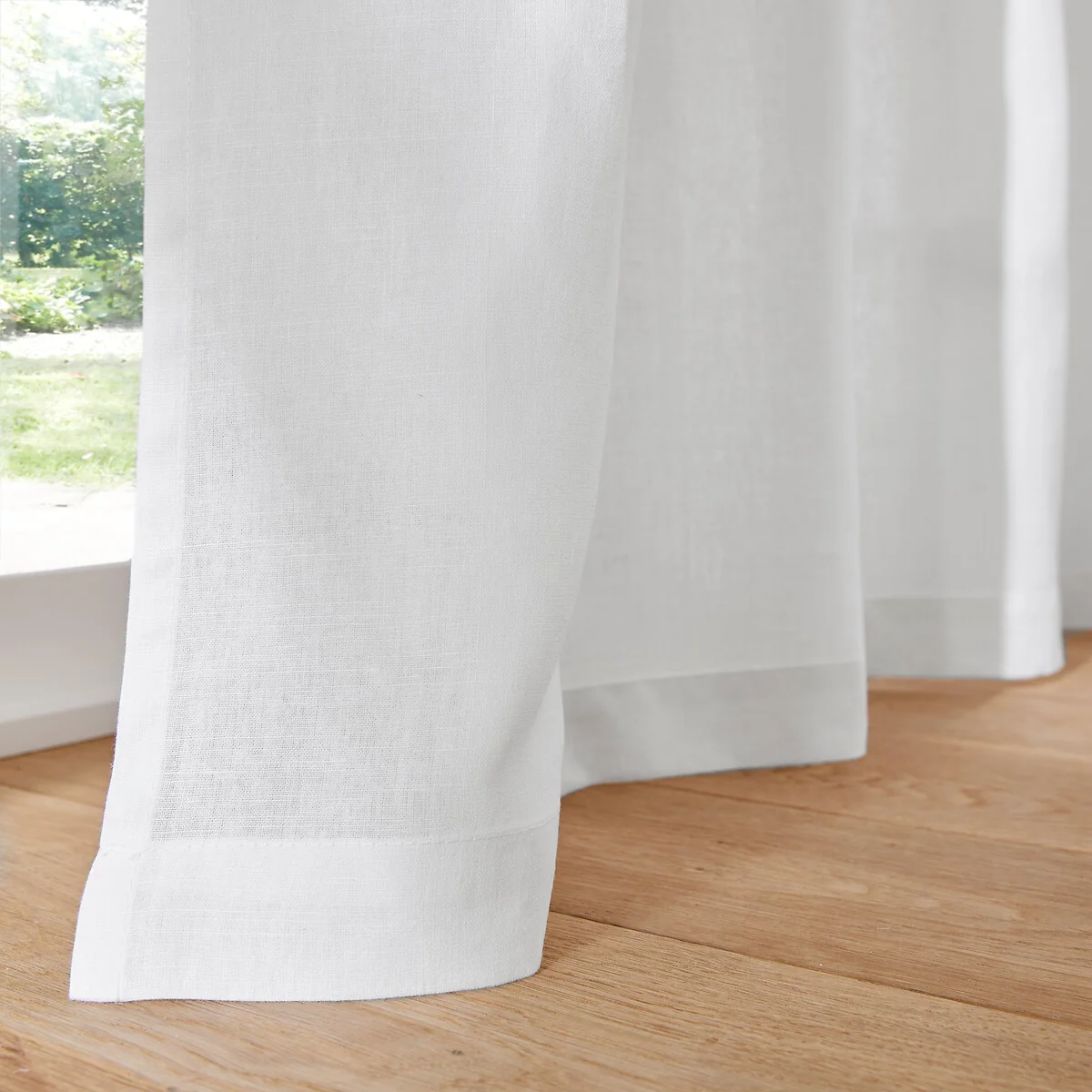 Onega Washed Linen Curtain with Eyelets – image 3