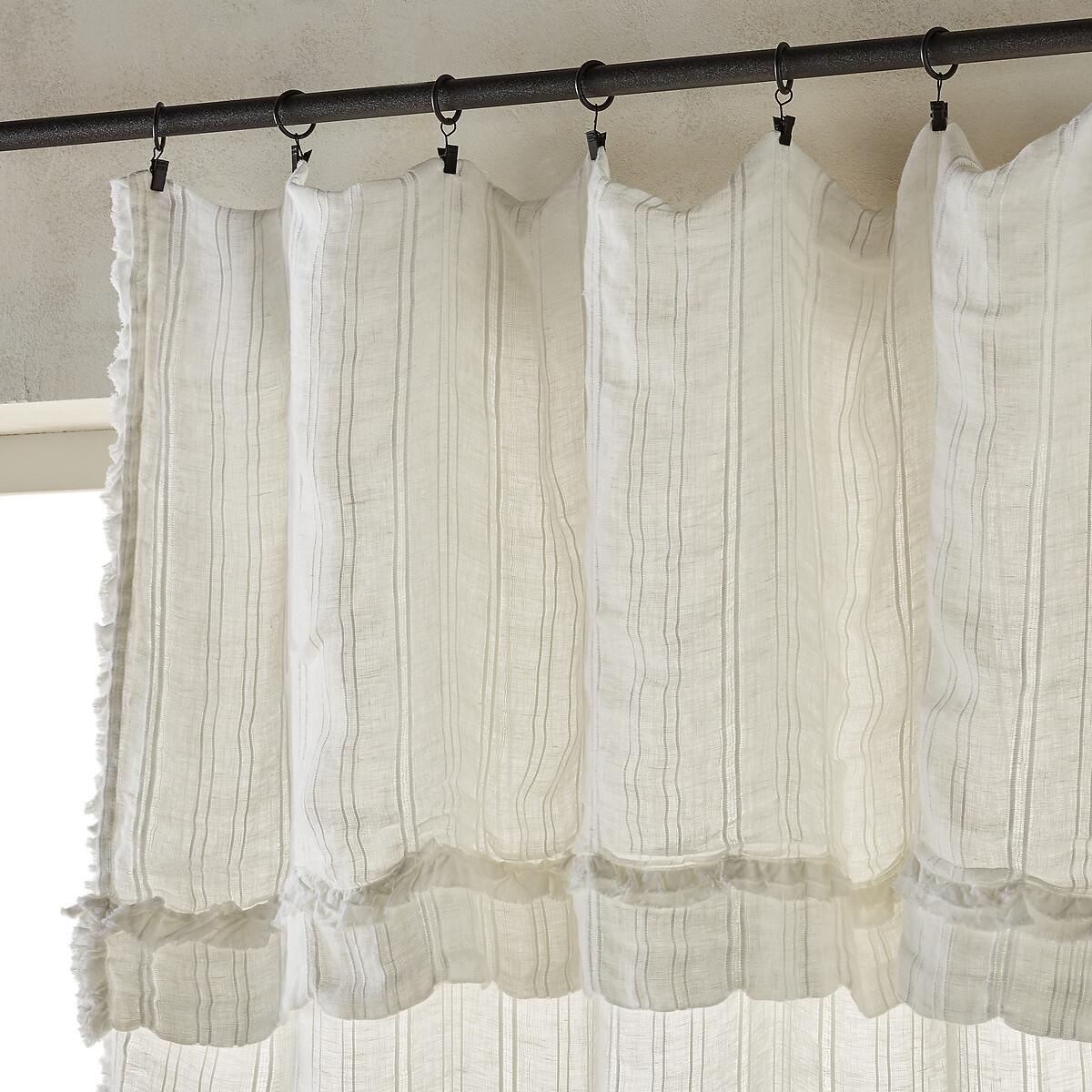 Plumaka Linen Mix Voile Curtain Panel – image 2