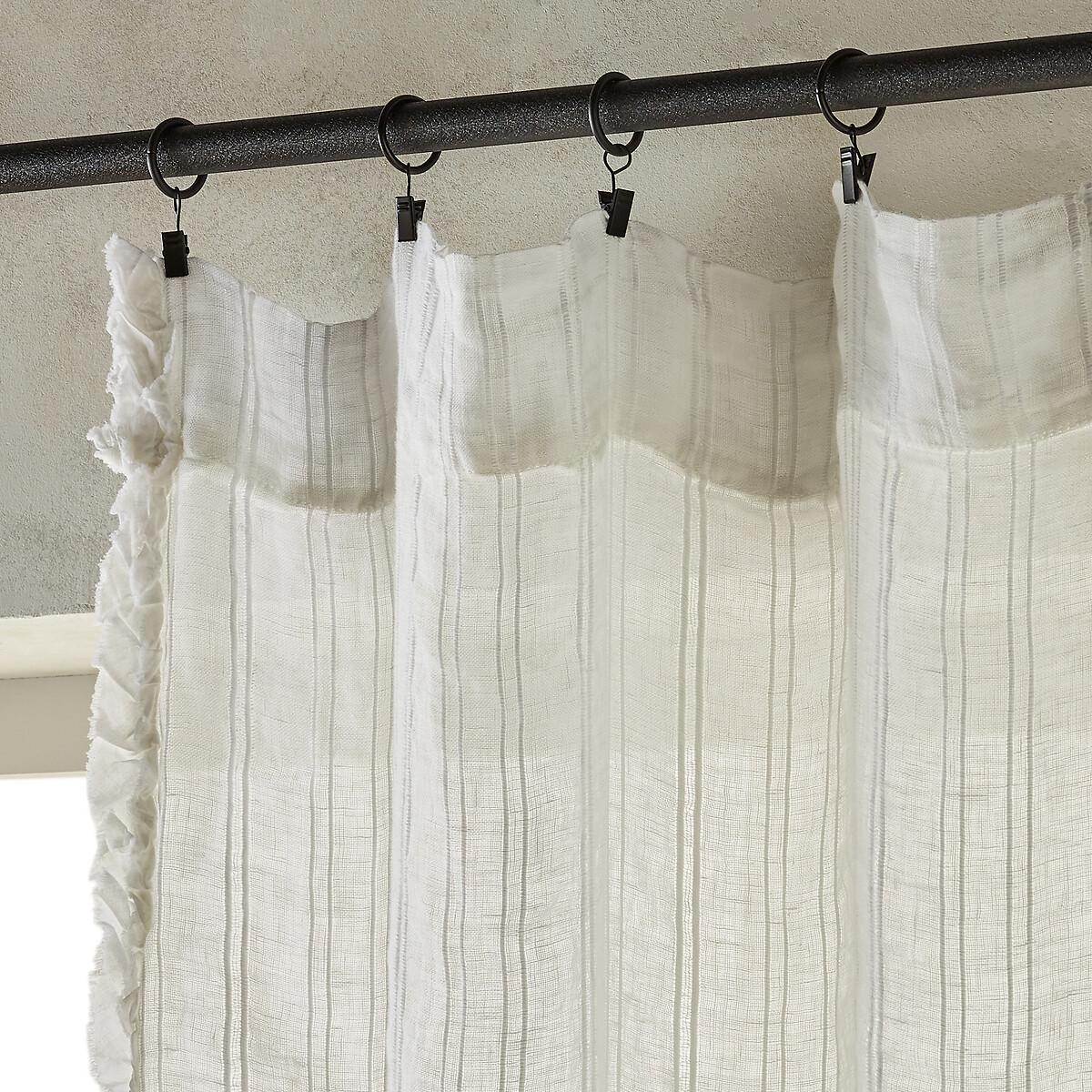 Plumaka Linen Mix Voile Curtain Panel – image 4