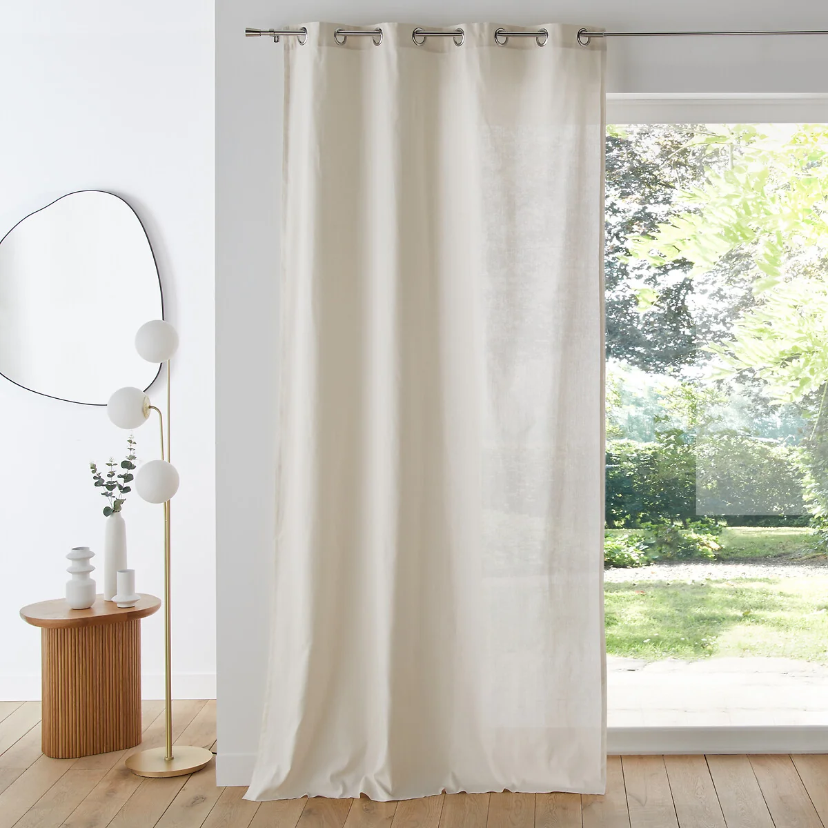 Scenario Single Cotton Curtain with Eyelets – image 1