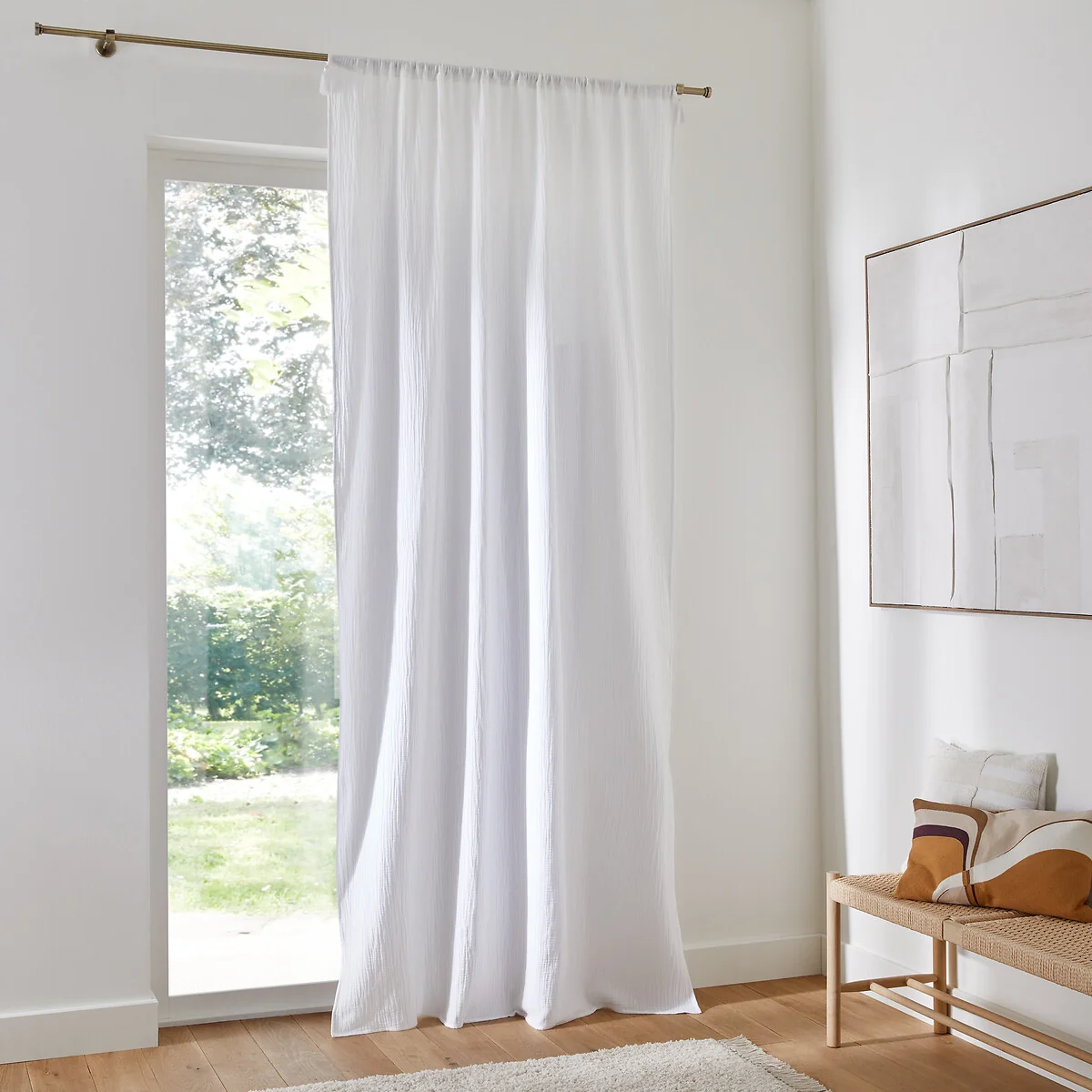 Kumla Cotton Muslin Single Curtain – image 3