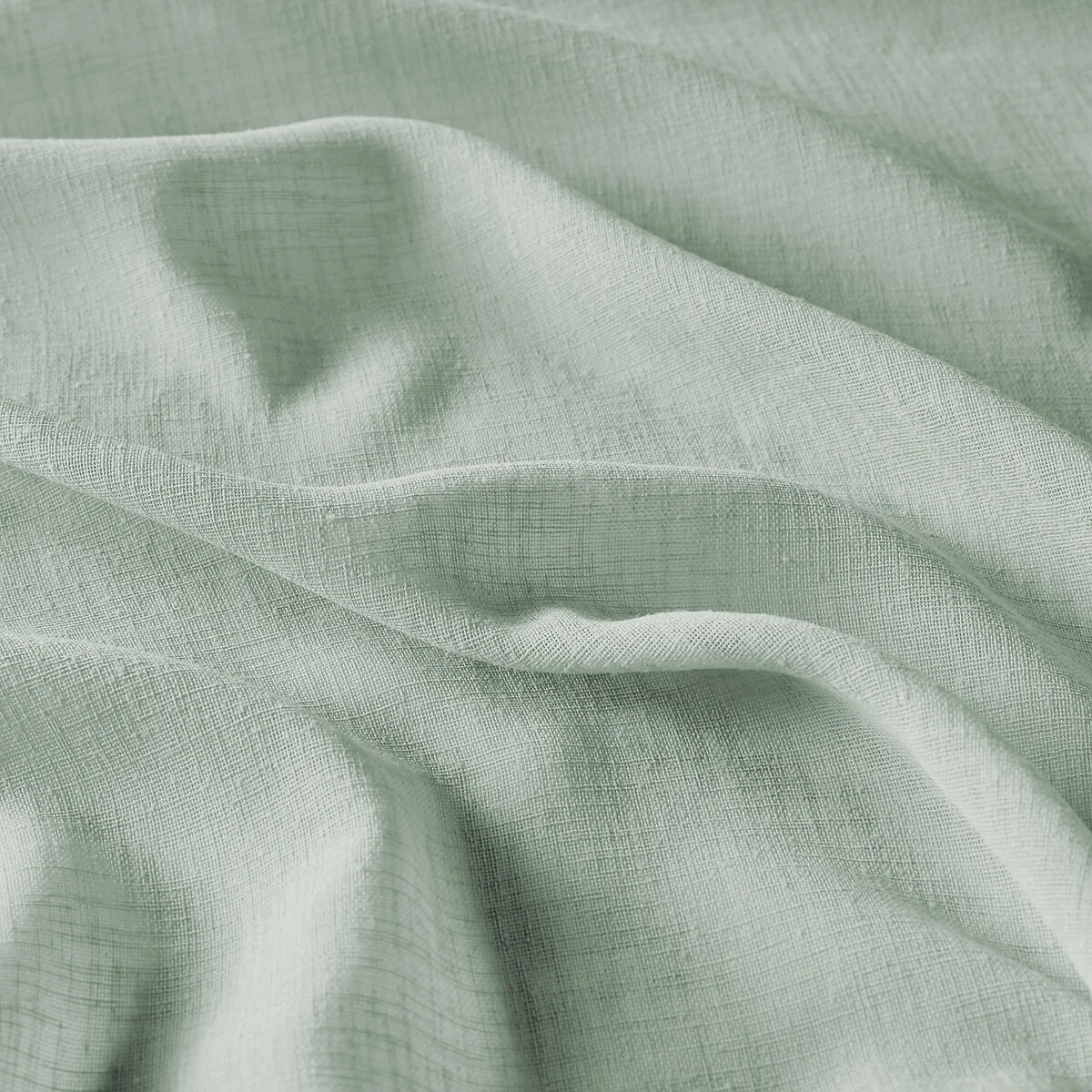Nyong Gathered Braid Linen Effect Sheer Curtain – image 5