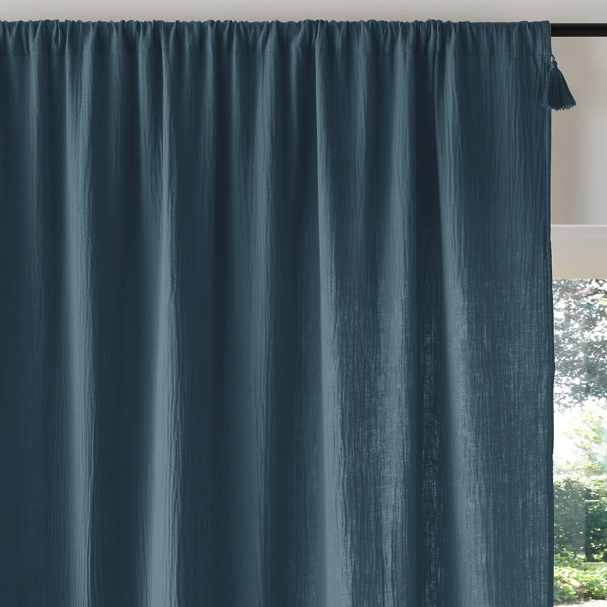 Kumla Cotton Muslin Single Curtain – image 2