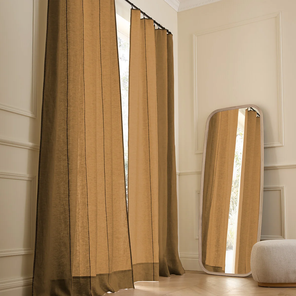 Tojos Washed Linen Single Curtain – image 2