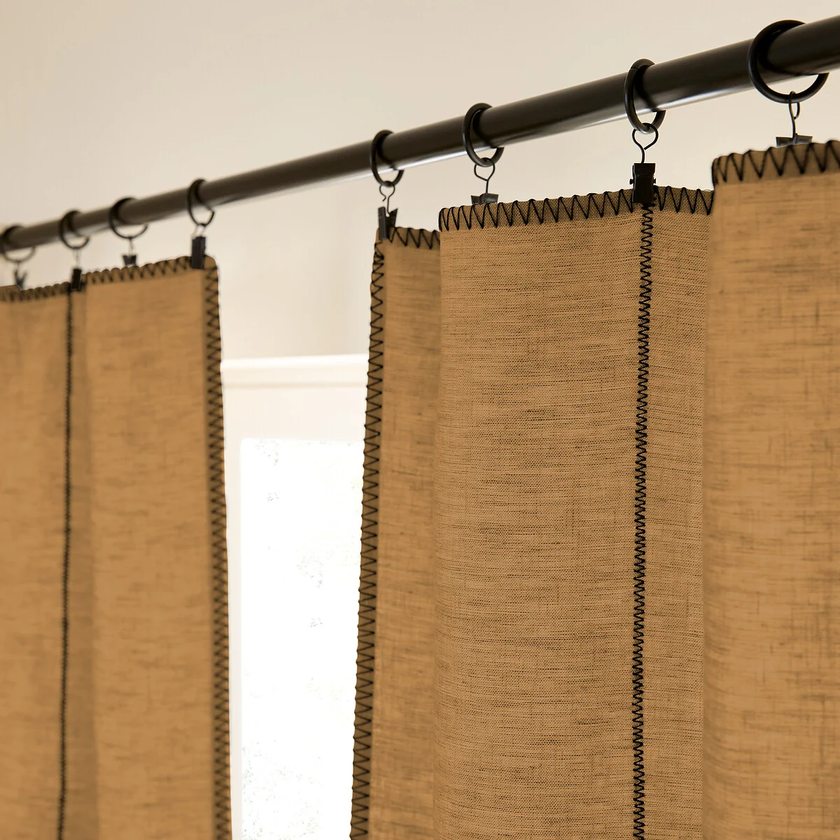 Tojos Washed Linen Single Curtain – image 3