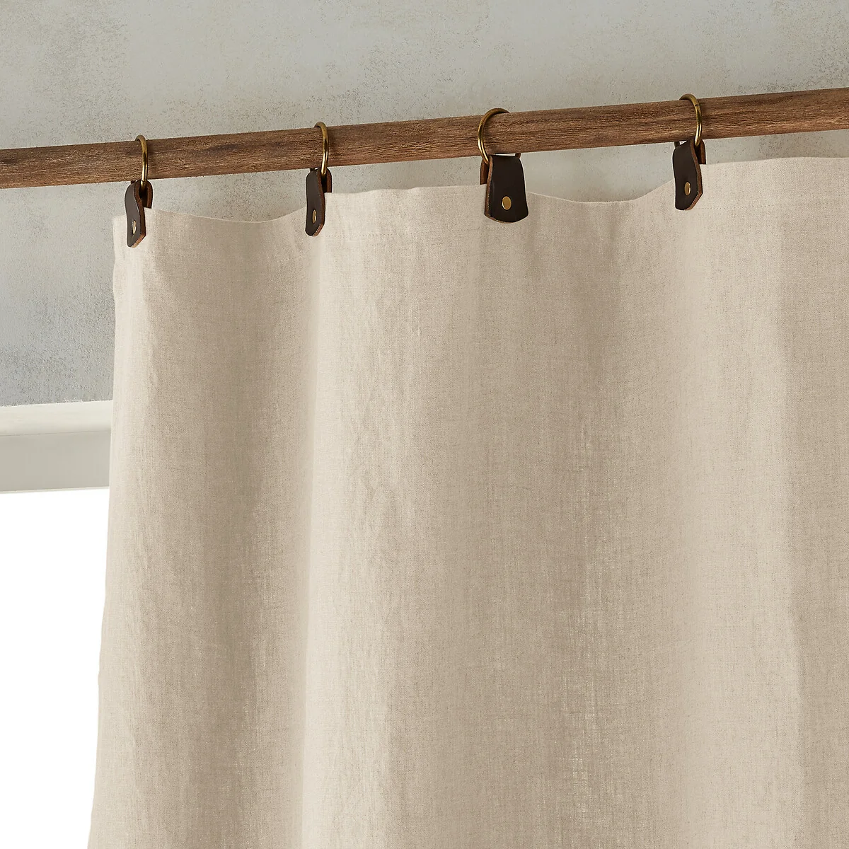 Private Lined 100% Washed Linen Curtain – image 3