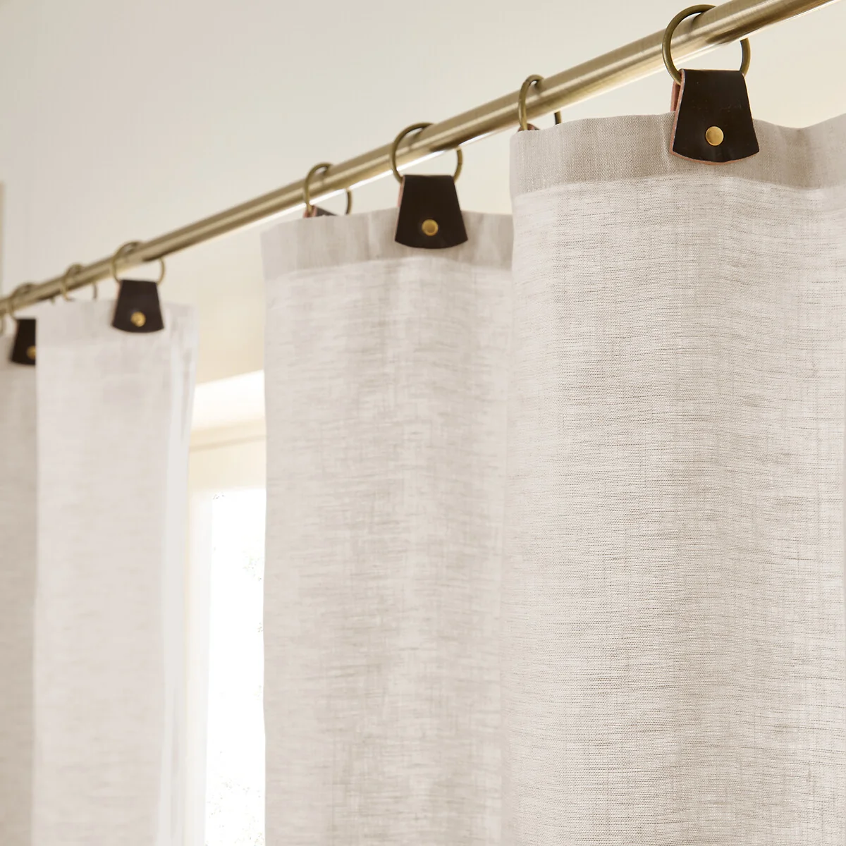 Private Lined 100% Washed Linen Curtain – image 6