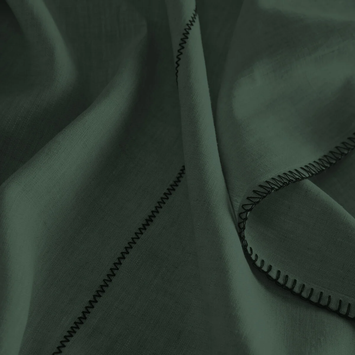 Tojos 100% Washed Linen Hidden Tab Curtain – image 3