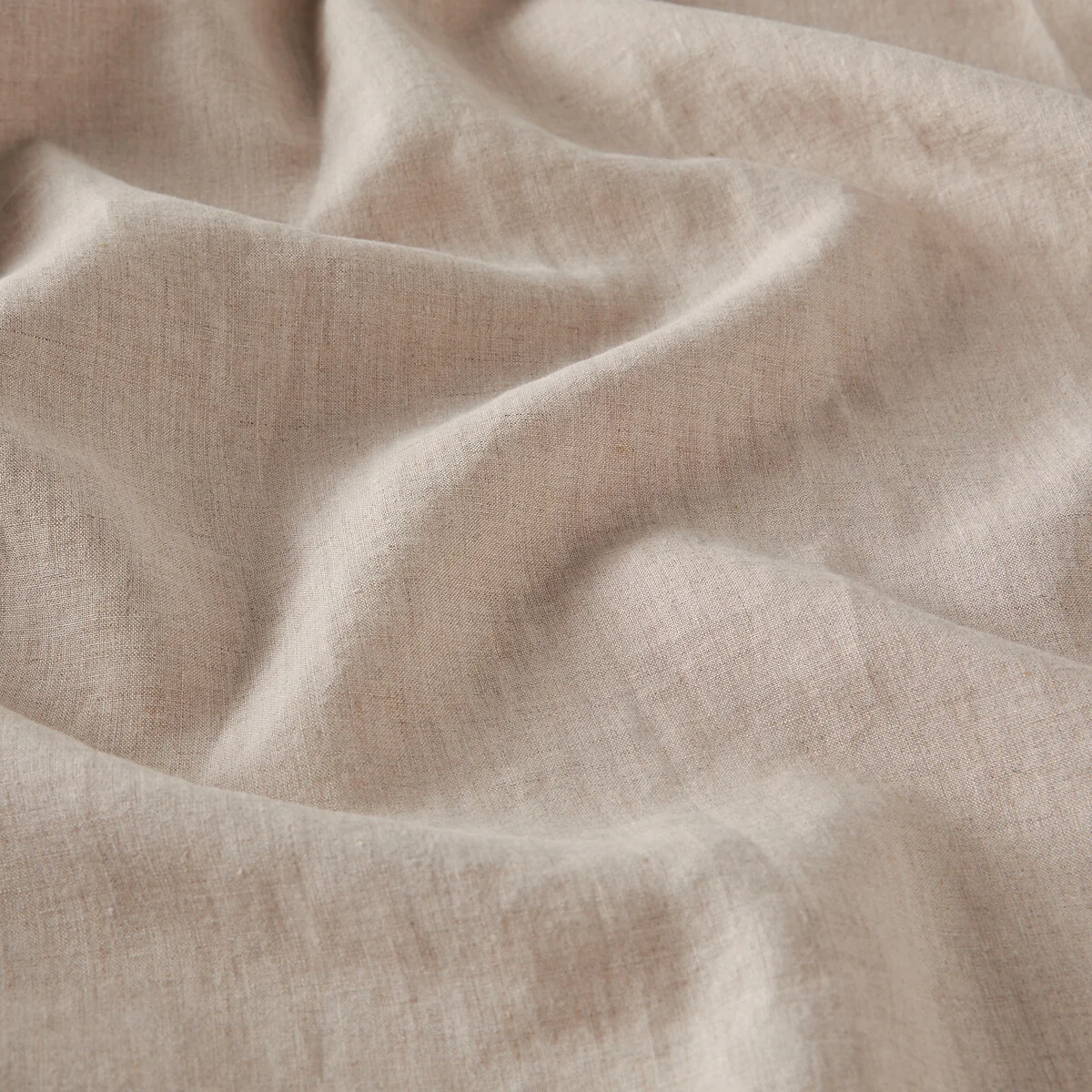Onega Washed Linen Single Curtain with Eyelets – image 5