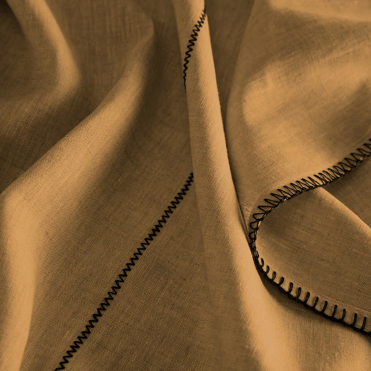Tojos 100% Washed Linen Hidden Tab Curtain – image 5