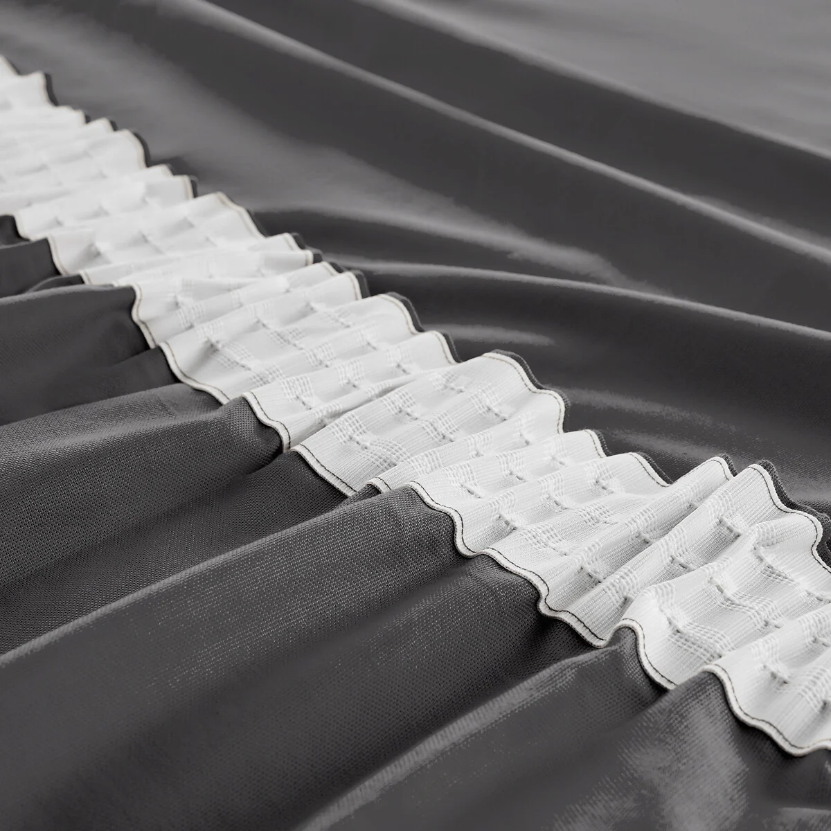 Scenario Cotton Curtain with Gathered Header – image 3