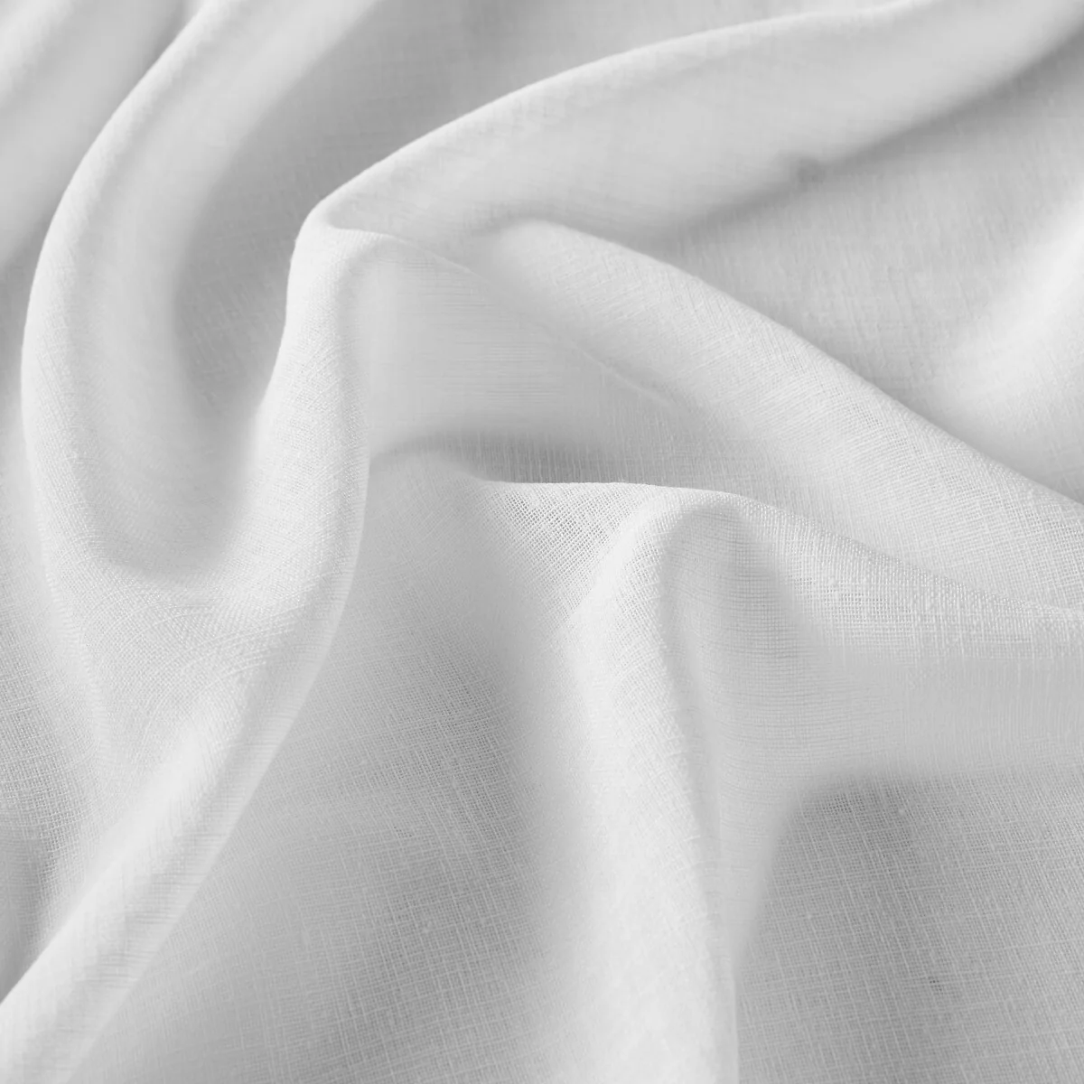 Nyong Gathered Braid Linen Effect Sheer Curtain – image 5
