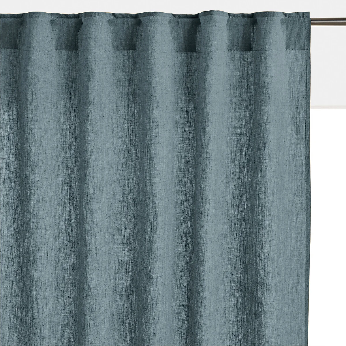Onega Washed Linen Radiator Curtain with Hidden Fixings – image 1