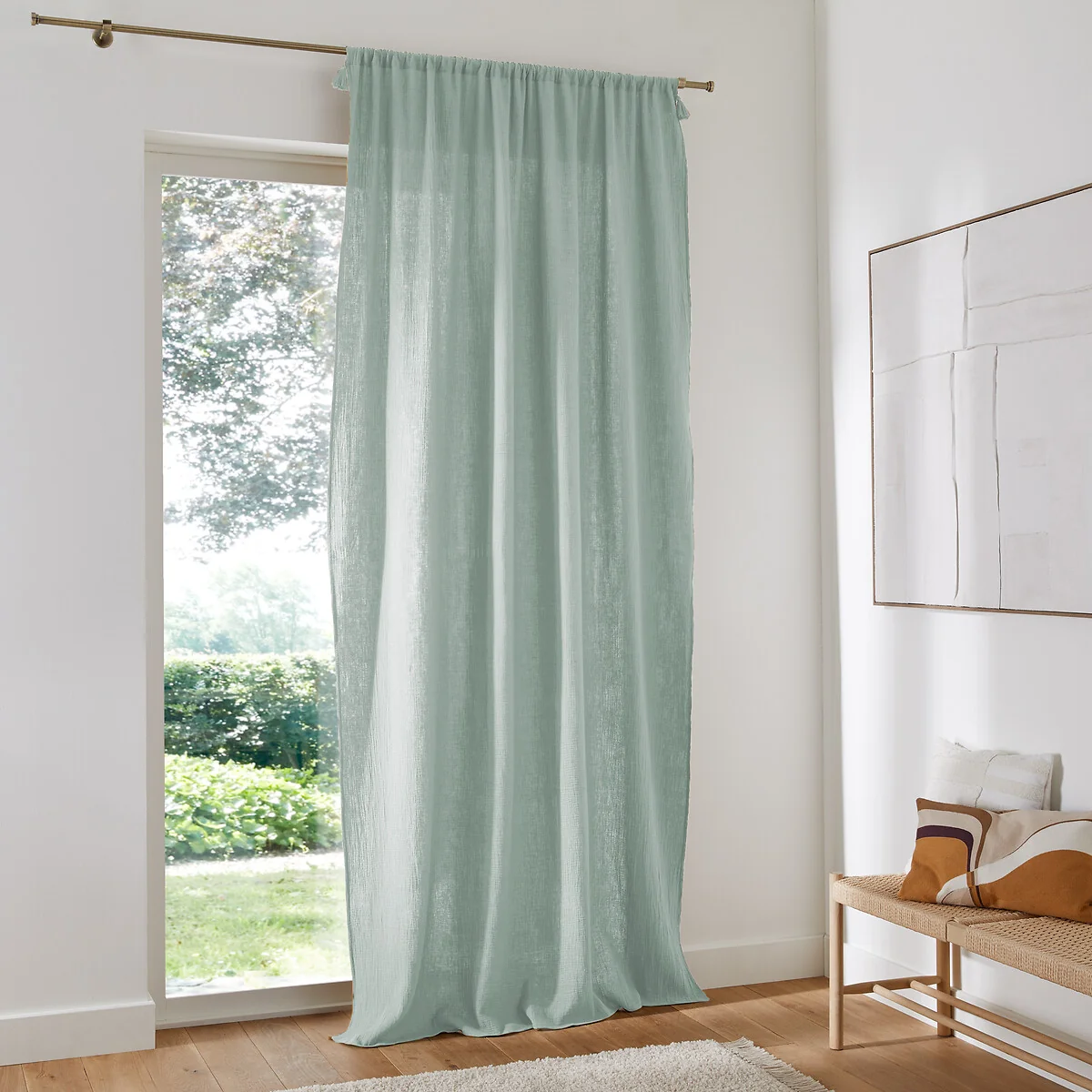 Kumla Cotton Muslin Single Curtain – image 3