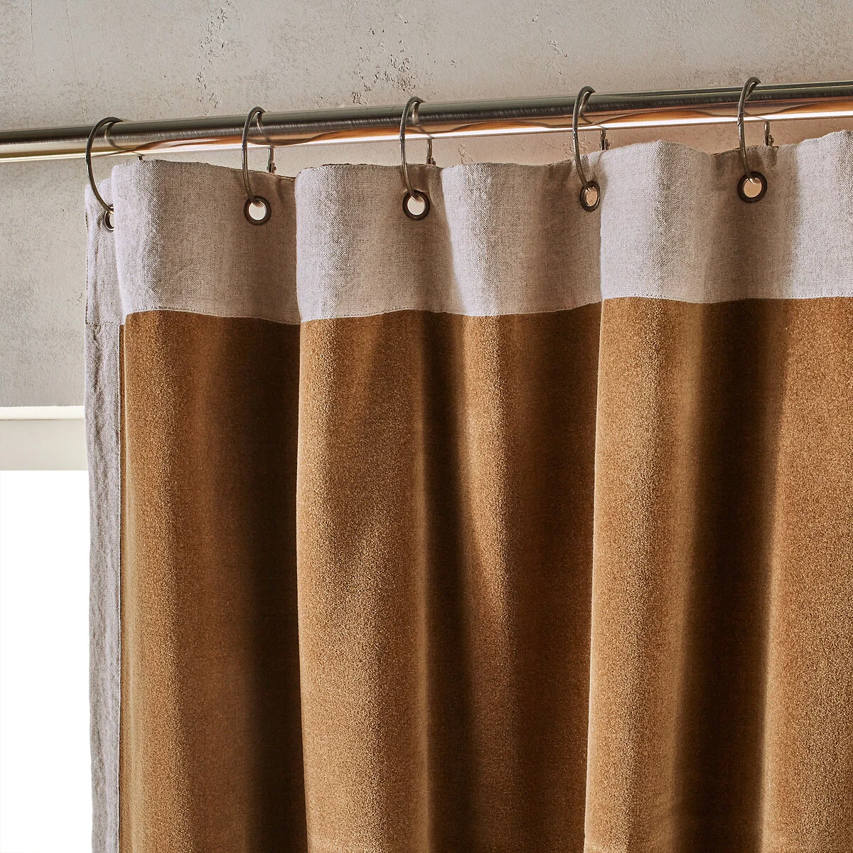 Venita Cotton Velvet & Linen Curtain – image 2