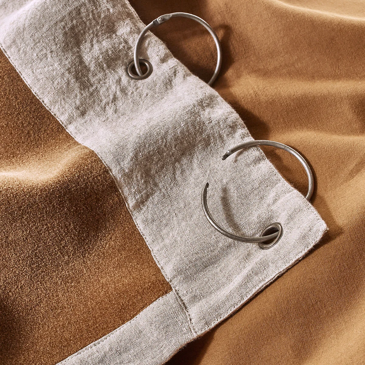 Venita Cotton Velvet & Linen Curtain – image 5