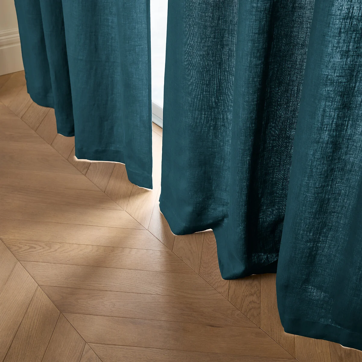 Private Lined Washed Linen Curtain – image 3