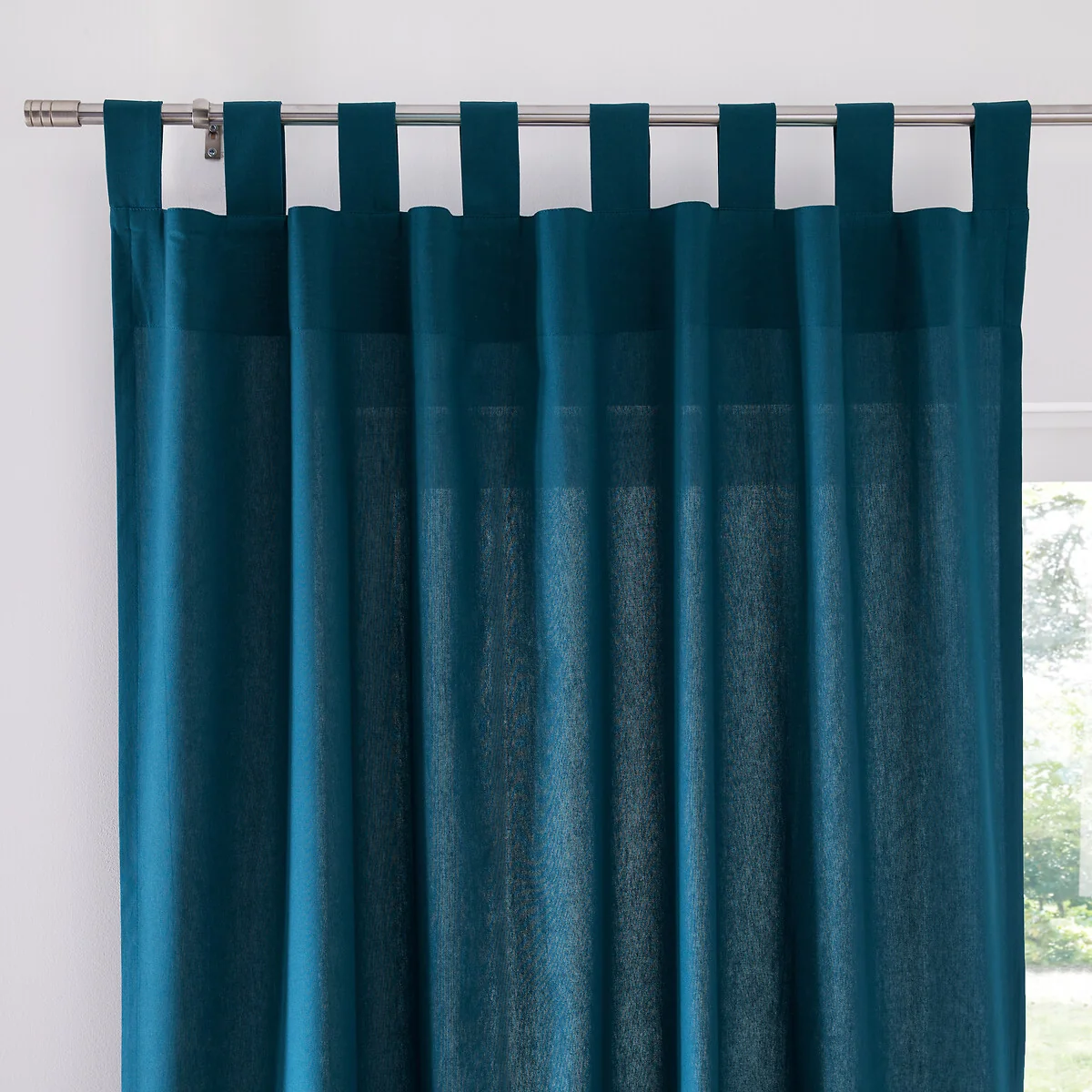 Scenario Cotton Tab Top Curtain Panel – image 2