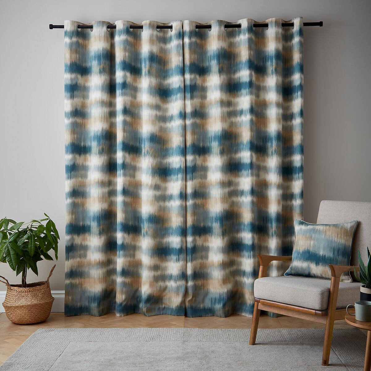 Ombre Textured Thermal Eyelet Curtains – image 2