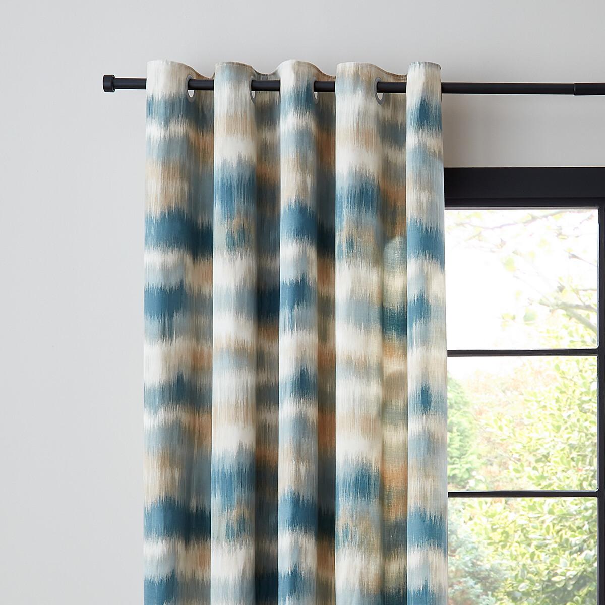 Ombre Textured Thermal Eyelet Curtains – image 3