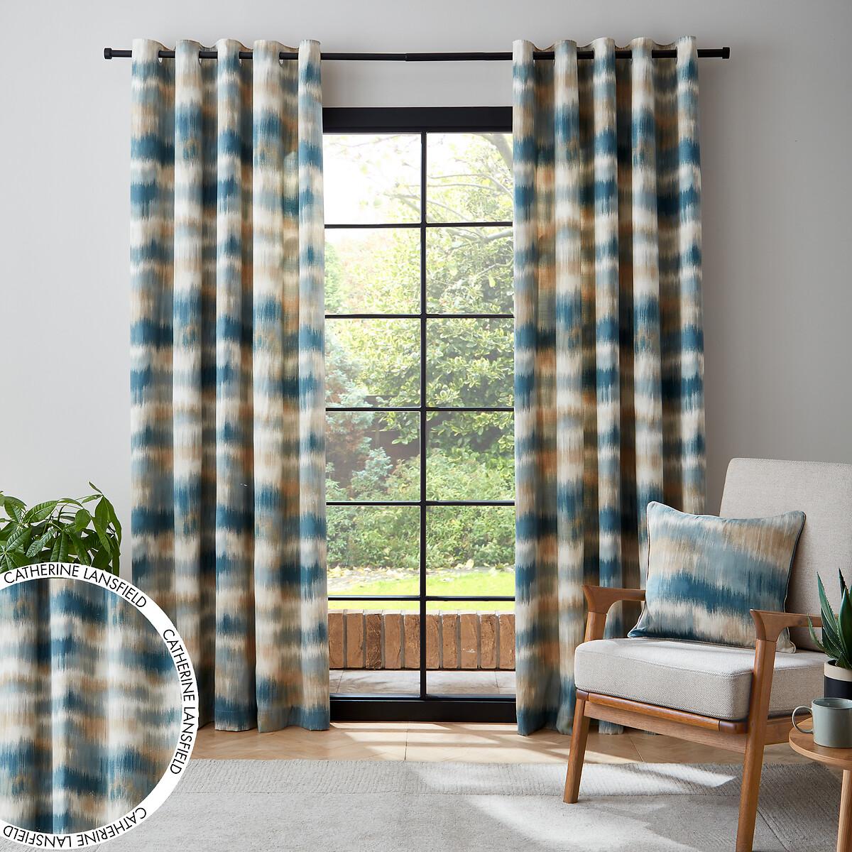 Ombre Textured Thermal Eyelet Curtains – image 4