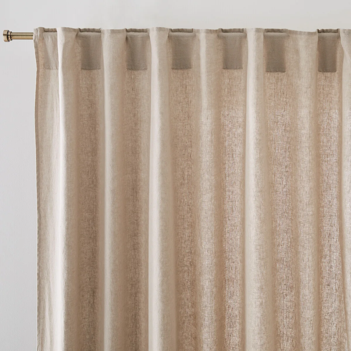 Elba Hidden Tab Linen Curtain – image 2