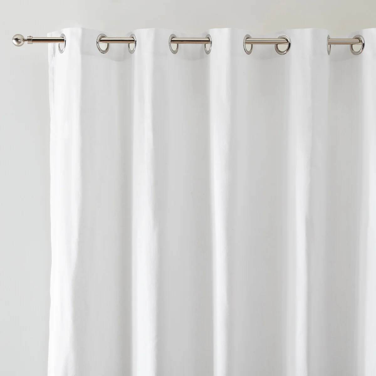 Scenario Single Extra Wide Cotton Curtain with Eyelets – image 2