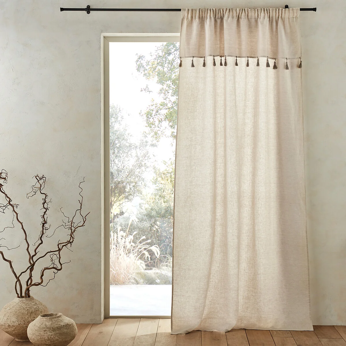 Pimppola Linen Curtain – image 1