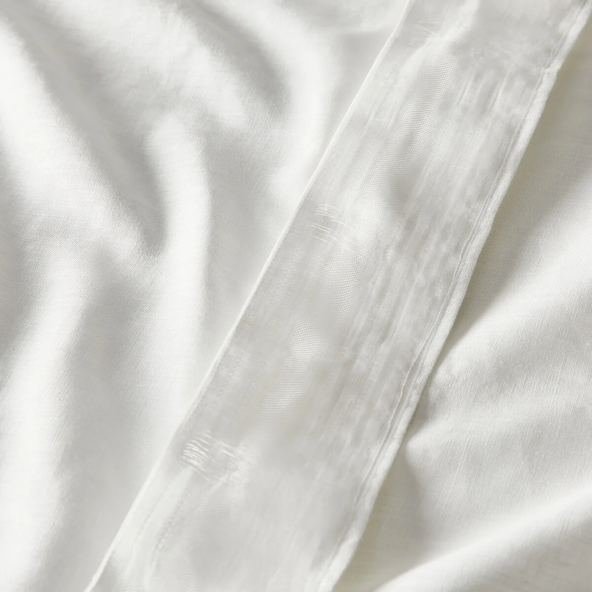 Private Ruffled Washed Linen Curtain – image 6