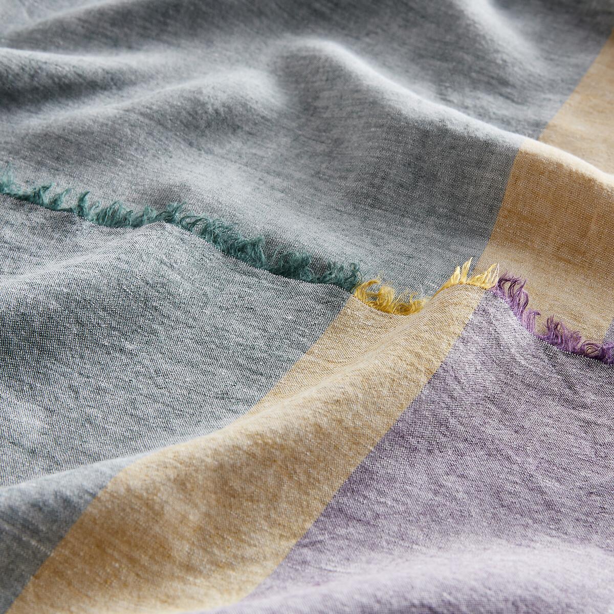 Valparaiso Woven-Dyed Washed Linen Curtain Panel – image 3