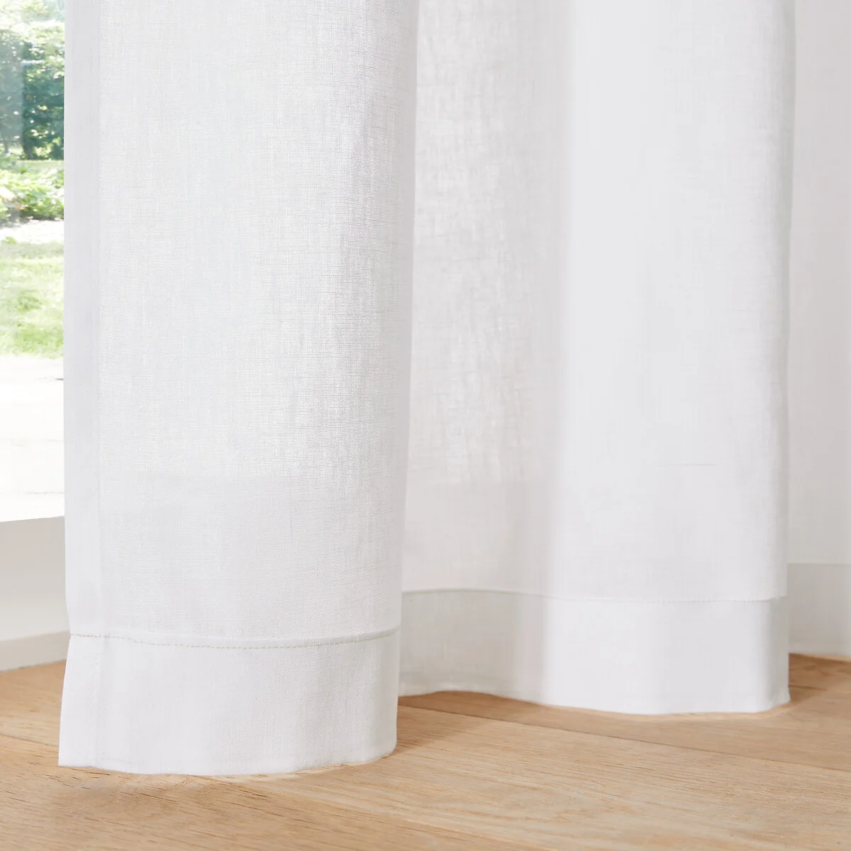 Lincot Linen & Cotton Knot & Eyelet Finish Curtain – image 4