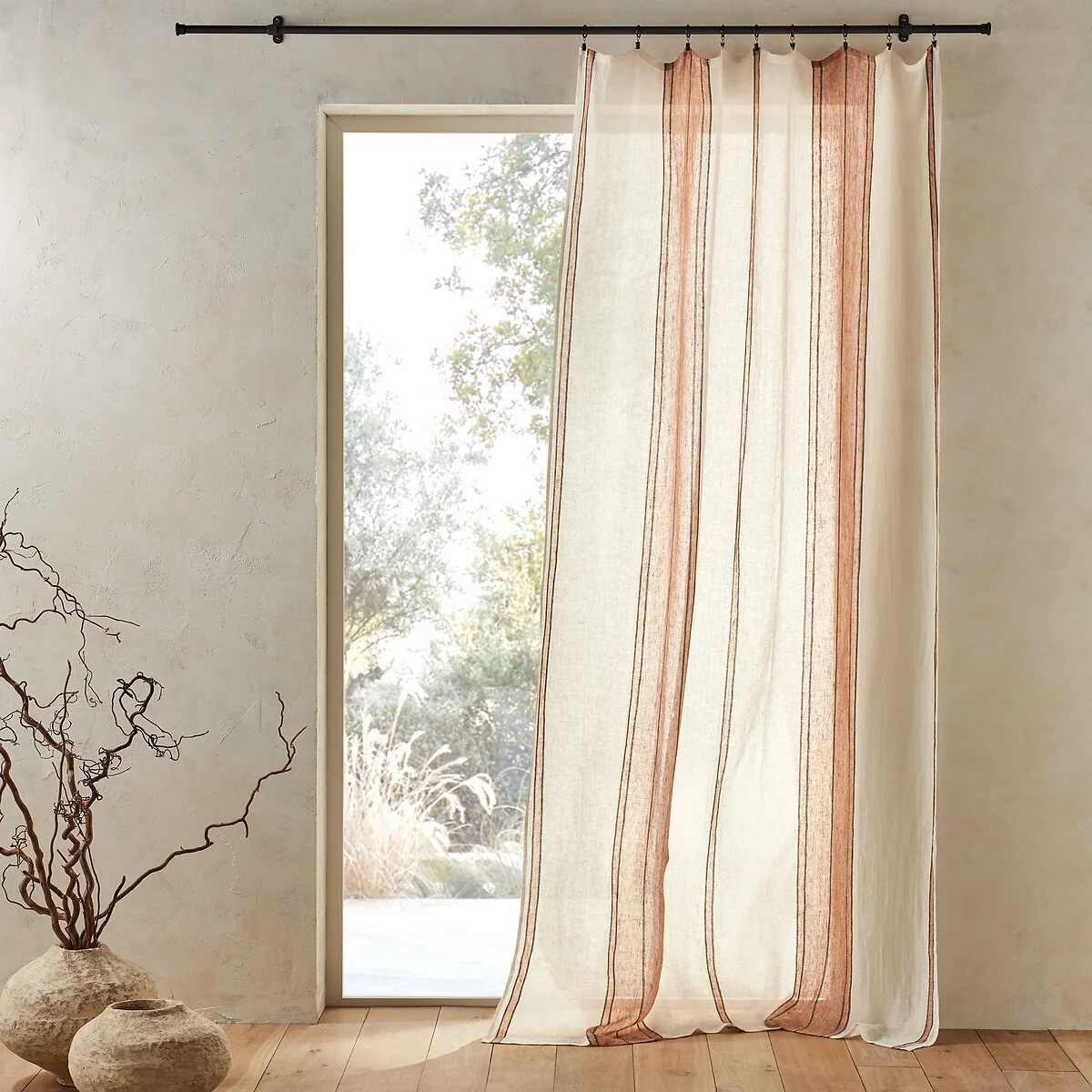 Mangilano 100% Linen Sheer Curtain – image 1