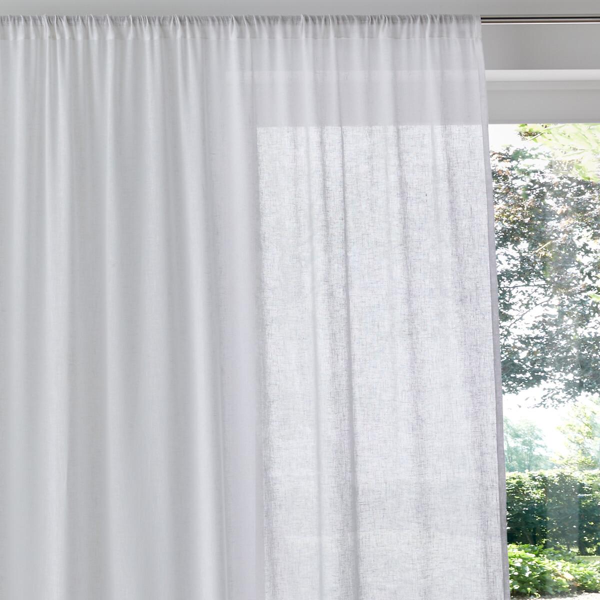 Assav Tufted Polycotton Voile Curtain – image 2