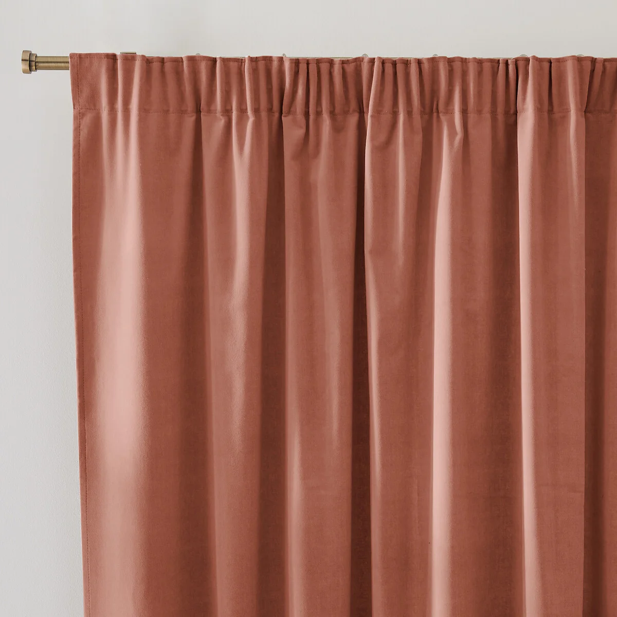 Velvet Gathered Braid Velvet Curtain – image 2